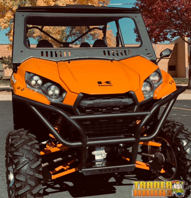 Kawasaki Teryx Vented Laminated Glass Windshield | Free shipping