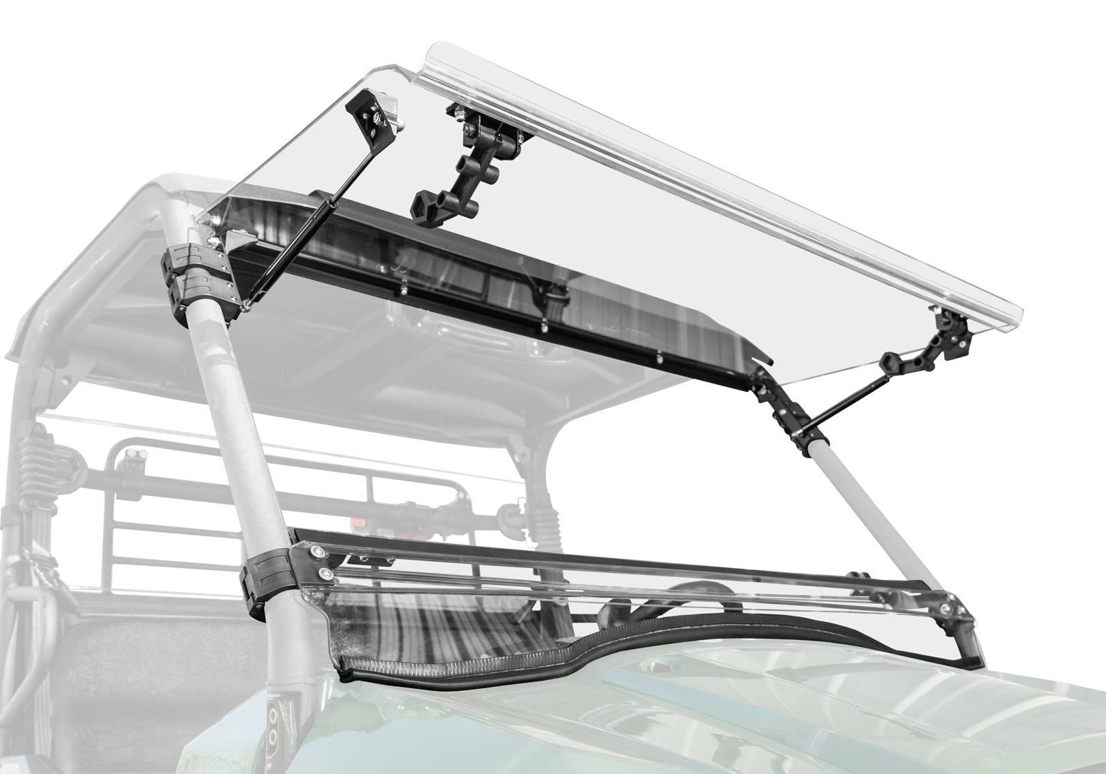Kawasaki MULE PRO-MX Scratch-Resistant Flip Windshield