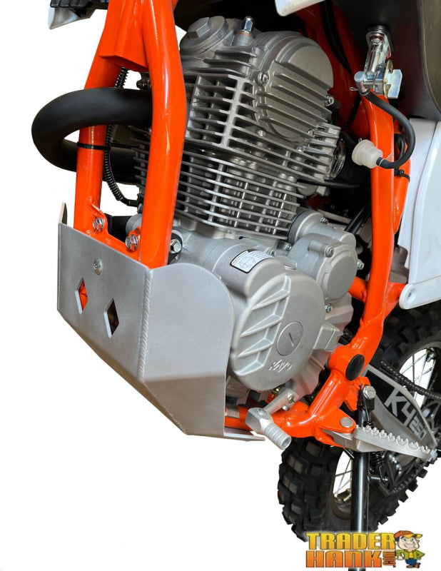 Kayo K4 250 Ricochet Aluminum Skid Plate | Motor Cycle Skid Plates - Free shipping