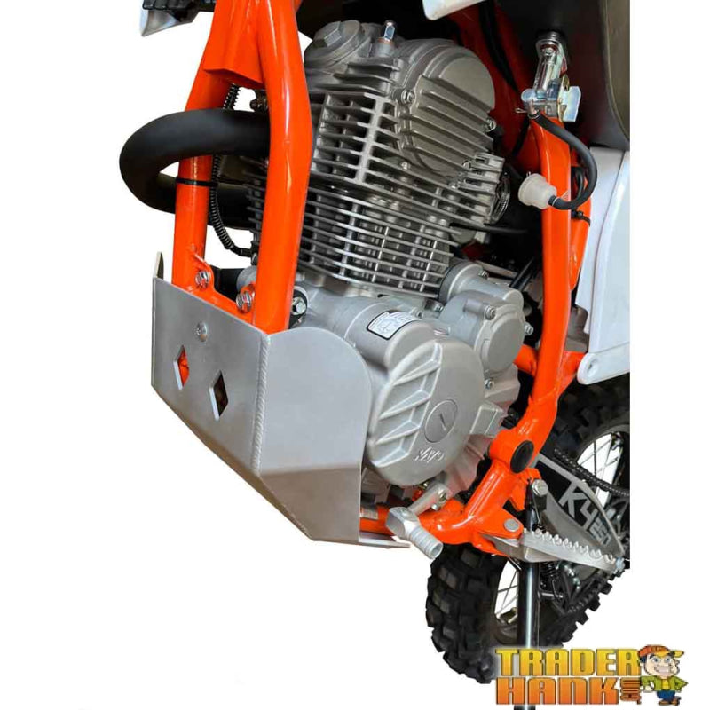 Kayo K4 250 Ricochet Aluminum Skid Plate | Motor Cycle Skid Plates - Free shipping