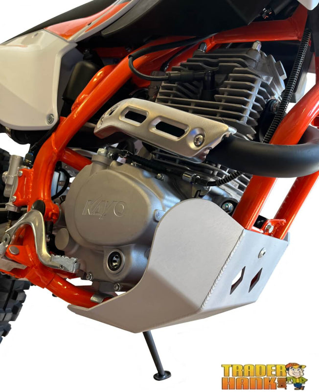 Kayo K4 250 Ricochet Aluminum Skid Plate | Motor Cycle Skid Plates - Free shipping