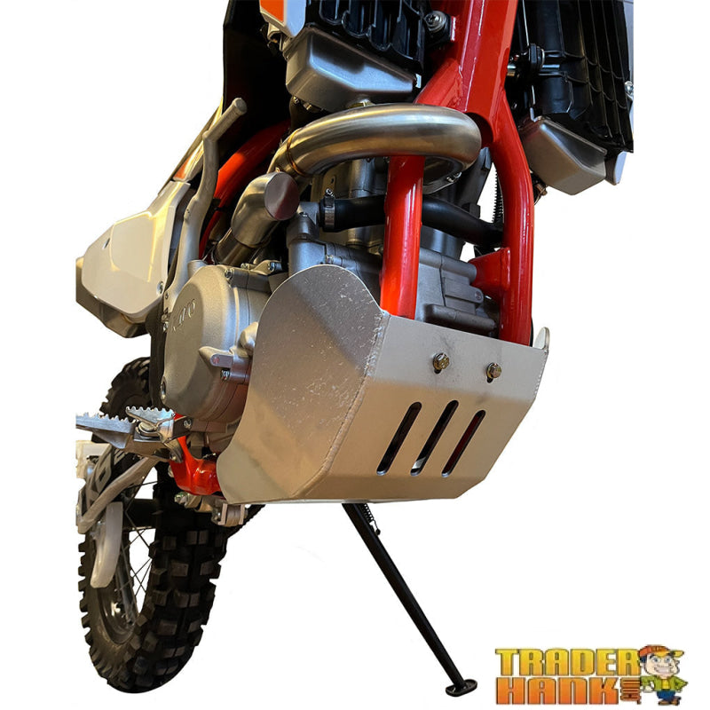Kayo K6 250 Ricochet Aluminum Skid Plate | Motor Cycle Skid Plates - Free shipping