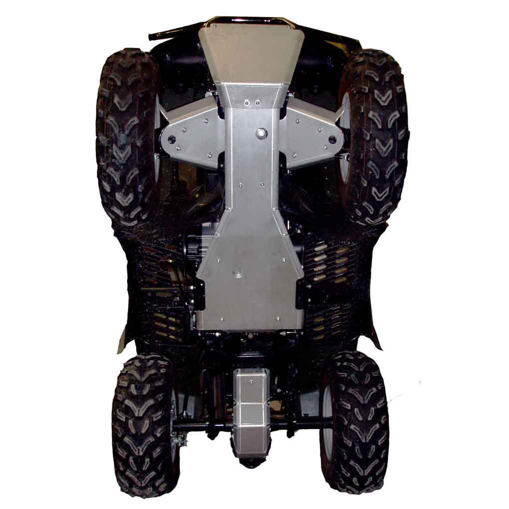 Suzuki King Quad 400 Ricochet 5-Piece Complete Aluminum Skid Plate Set