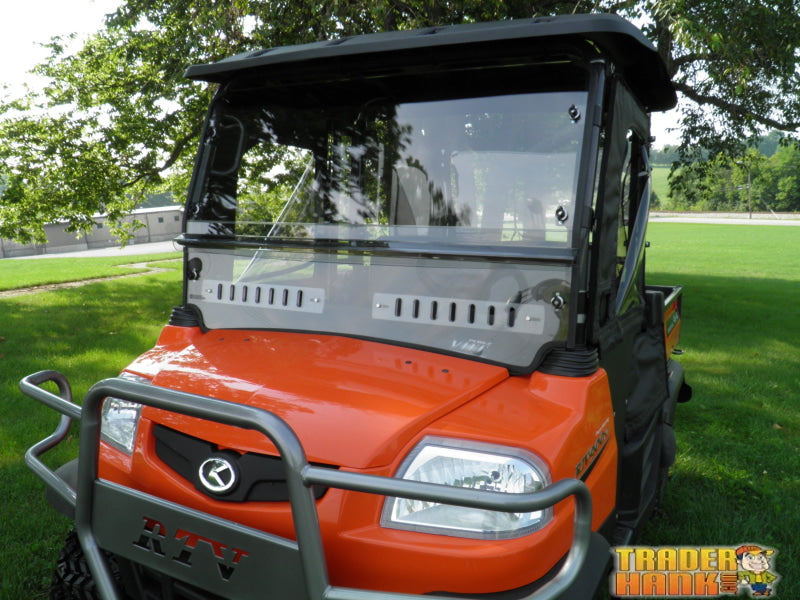 Kubota RTV 1140 - 2 Pc Windshield w/Hard Coat Clamp and Vent Options | UTV Accessories - Free shipping