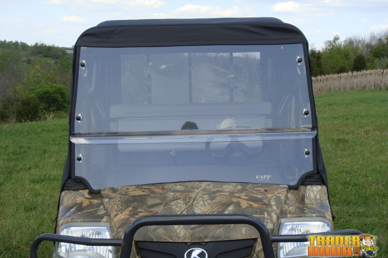 Kubota RTV 1140 - 2 Pc Windshield w/Hard Coat Clamp and Vent Options | UTV Accessories - Free shipping
