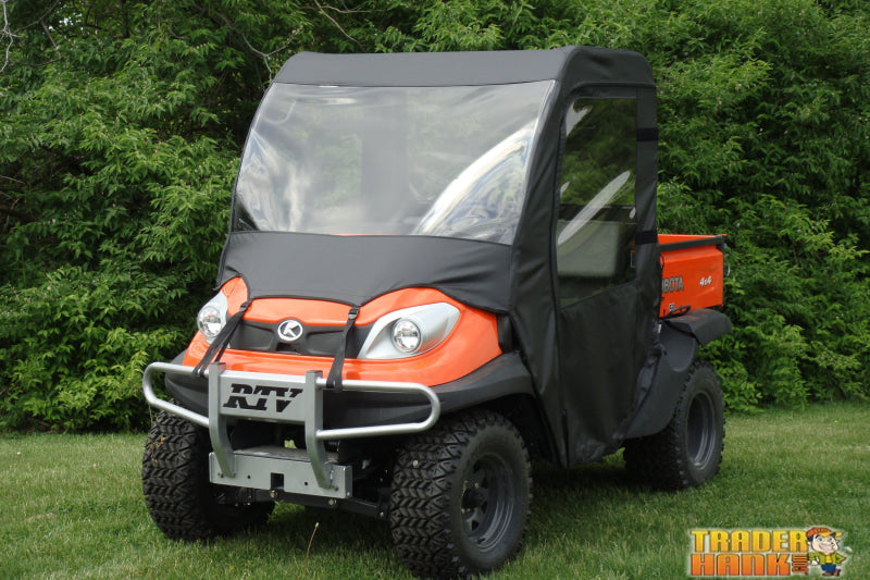 Kubota RTV 400/500/520 - Full Cab Enclosure with Vinyl Windshield | UTV Accessories - Free shipping