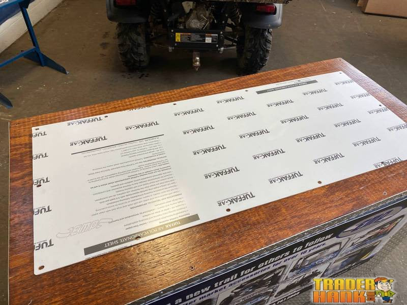 Kubota RTV Cab Back/Dust Stopper (Hard Coated on Both Sides) | UTV ACCESSORIES - Free Shipping