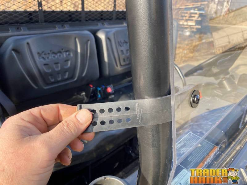 Kubota RTV Windshield with Vent (Hard Coated on Both Sides) | UTV ACCESSORIES - Free Shipping