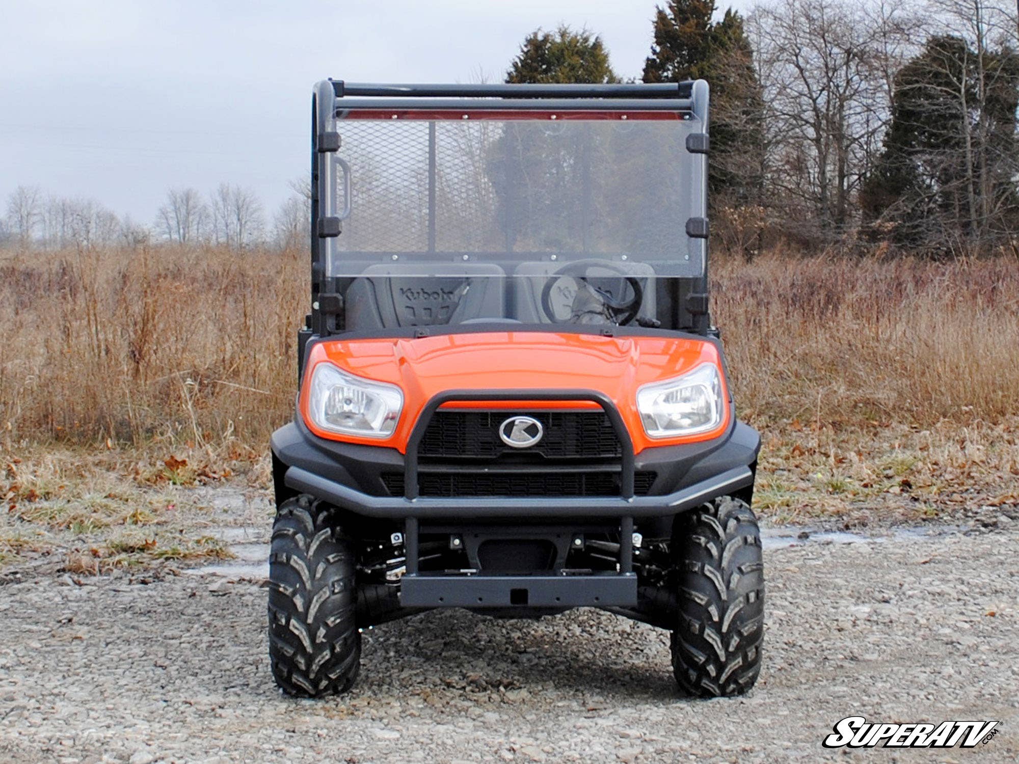 Kubota RTV Scratch Resistant Full Windshield