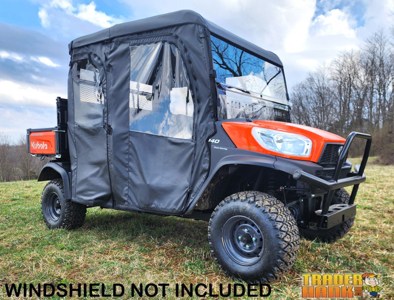 Kubota RTV X1140 - Full Cab Enclosure for Hard Windshield | UTV Accessories - Free shipping