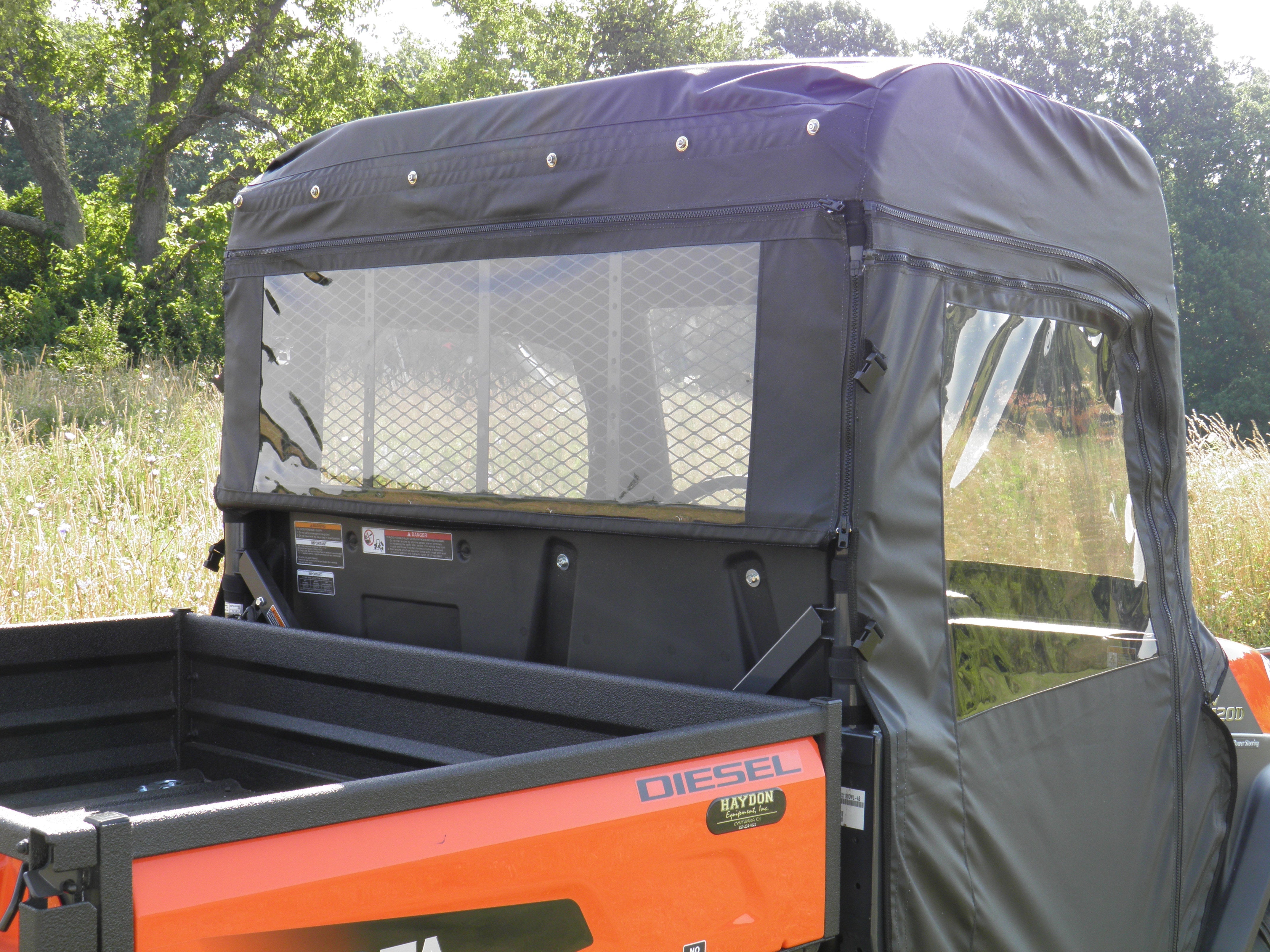 Kubota RTV X900/X1120 - Door/Rear Window Combo