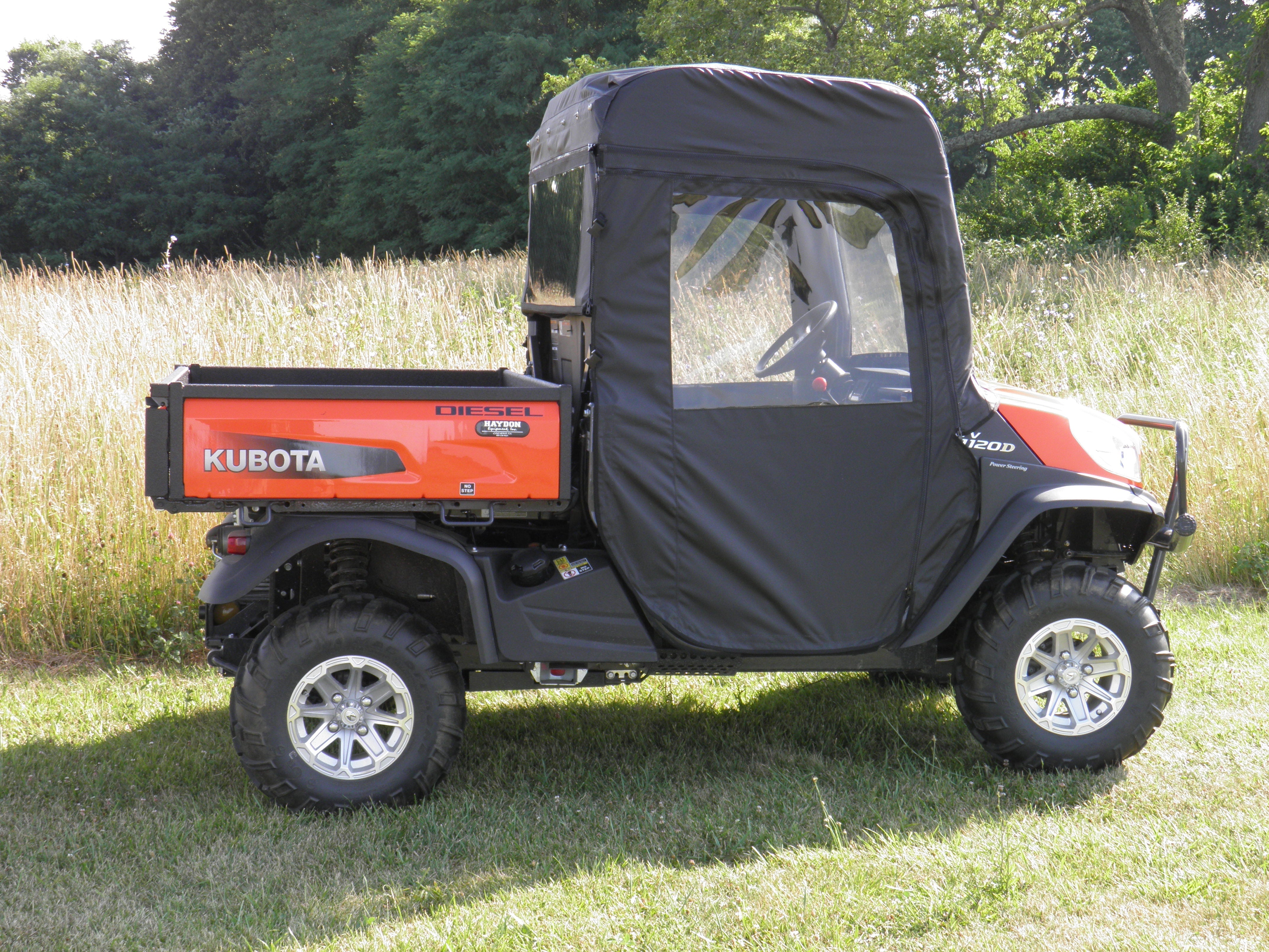 Kubota RTV XG850 (Sidekick) - Full Cab Enclosure for Hard Windshield (