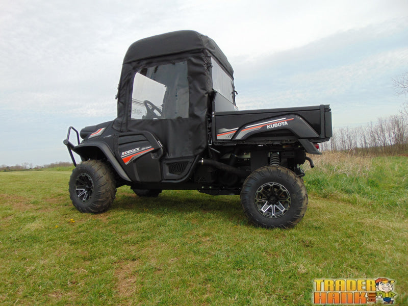 Kubota RTV XG850 (Sidekick) - Full Cab Enclosure for Hard Windshield (Half Doors) | UTV Accessories - Free shipping