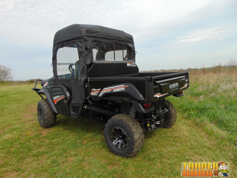 Kubota RTV XG850 (Sidekick) - Full Cab Enclosure for Hard Windshield (Half Doors) | UTV Accessories - Free shipping