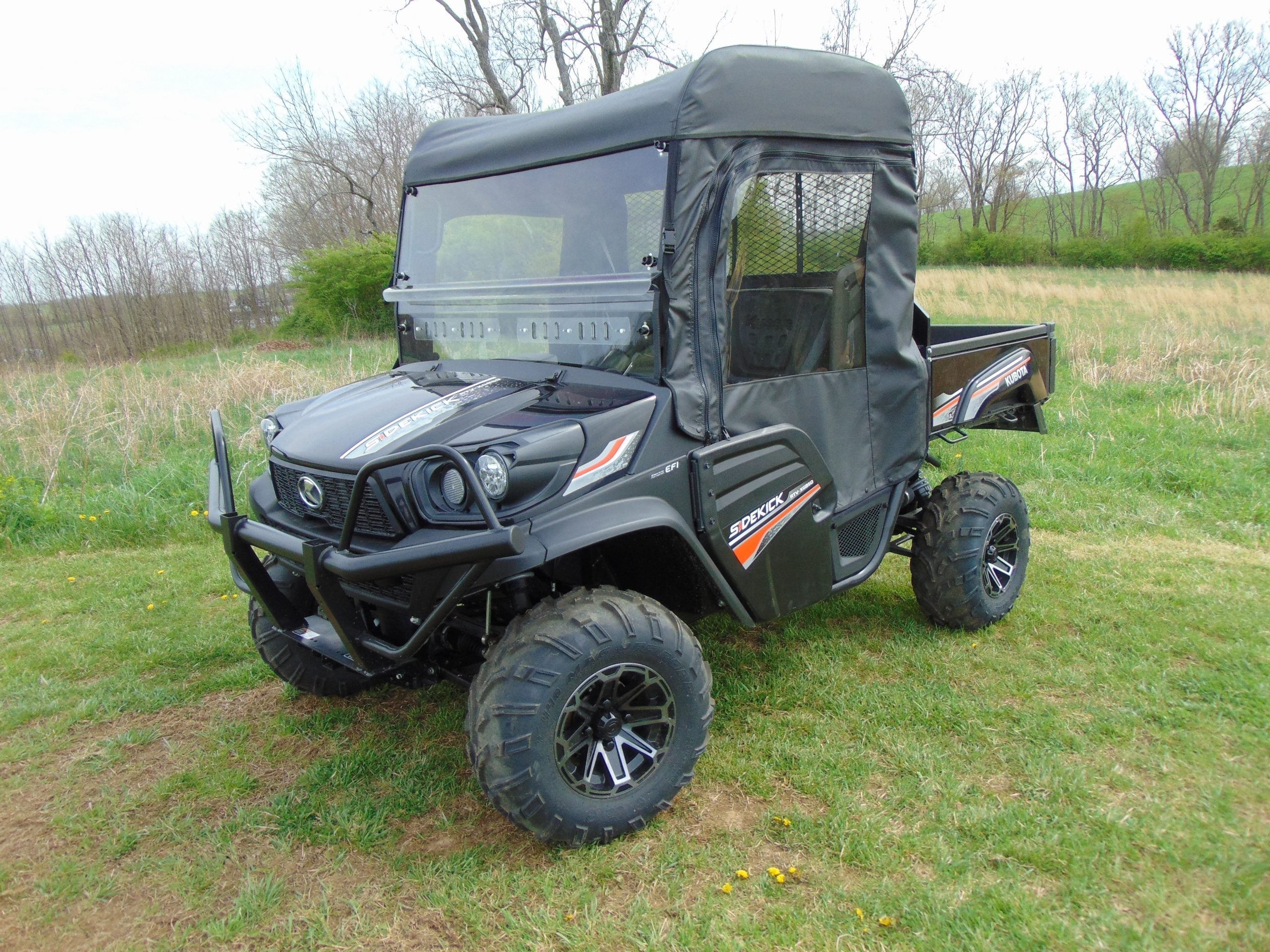 Kubota RTV XG850 (Sidekick) - Full Cab Enclosure for Hard Windshield (