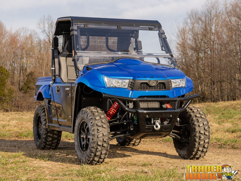 KYMCO UXV Scratch-Resistant Flip Windshield | Free shipping