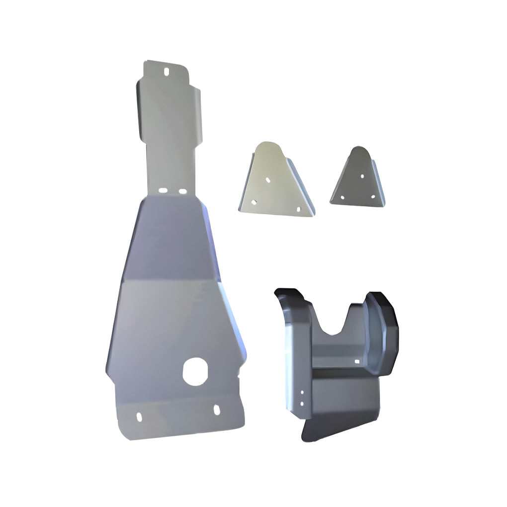 Kawasaki Mojave 250 Ricochet 4-Piece Complete Aluminum Skid Plate Set
