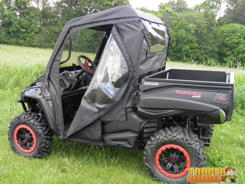Mahindra 750/1000 - Full Cab Enclosure with Vinyl Windshield | UTV Accessories - Free shipping