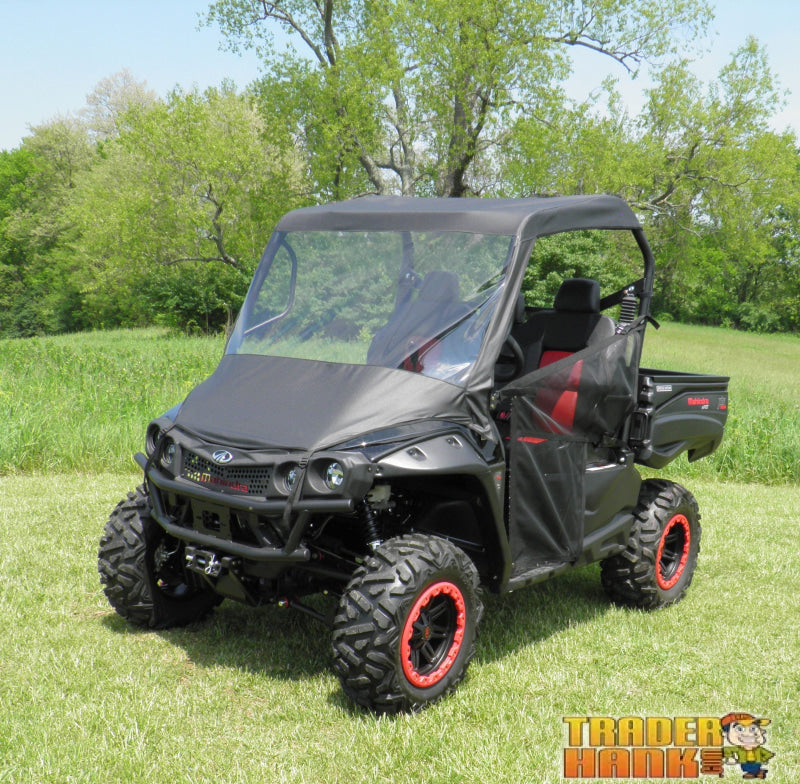 Mahindra 750/1000 - Vinyl Windshield/Top Combo | UTV Accessories - Free shipping