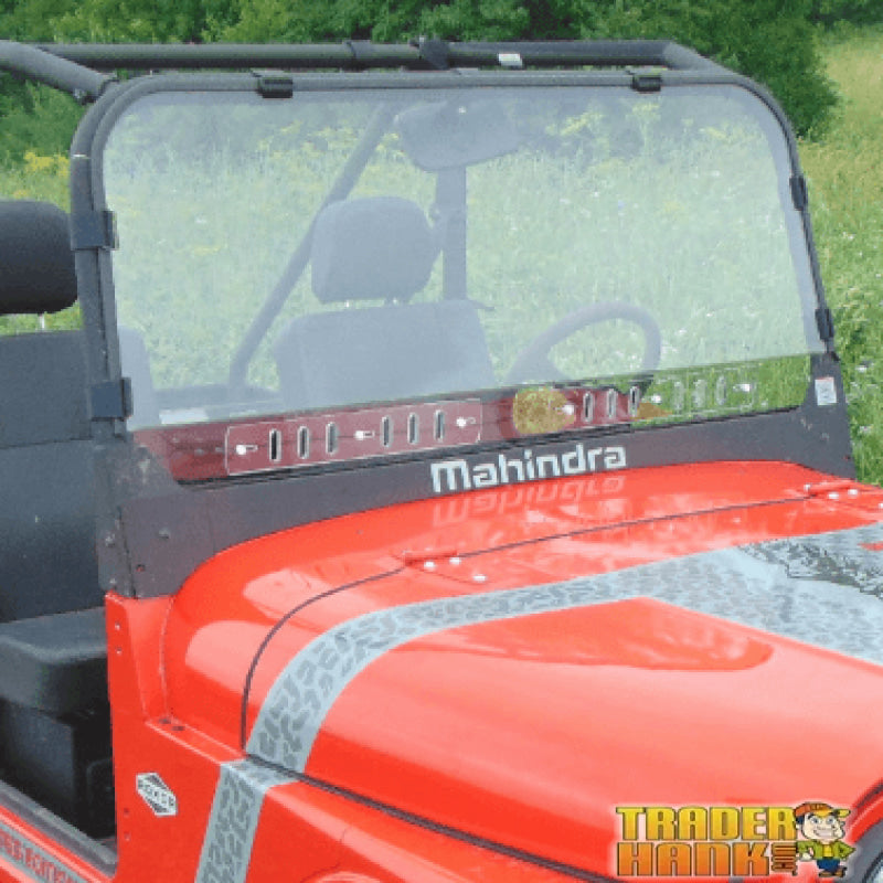 Mahindra ROXOR One-Piece Front Lexan Windshield with Adjustable Vents | UTV Accessories - Free shipping