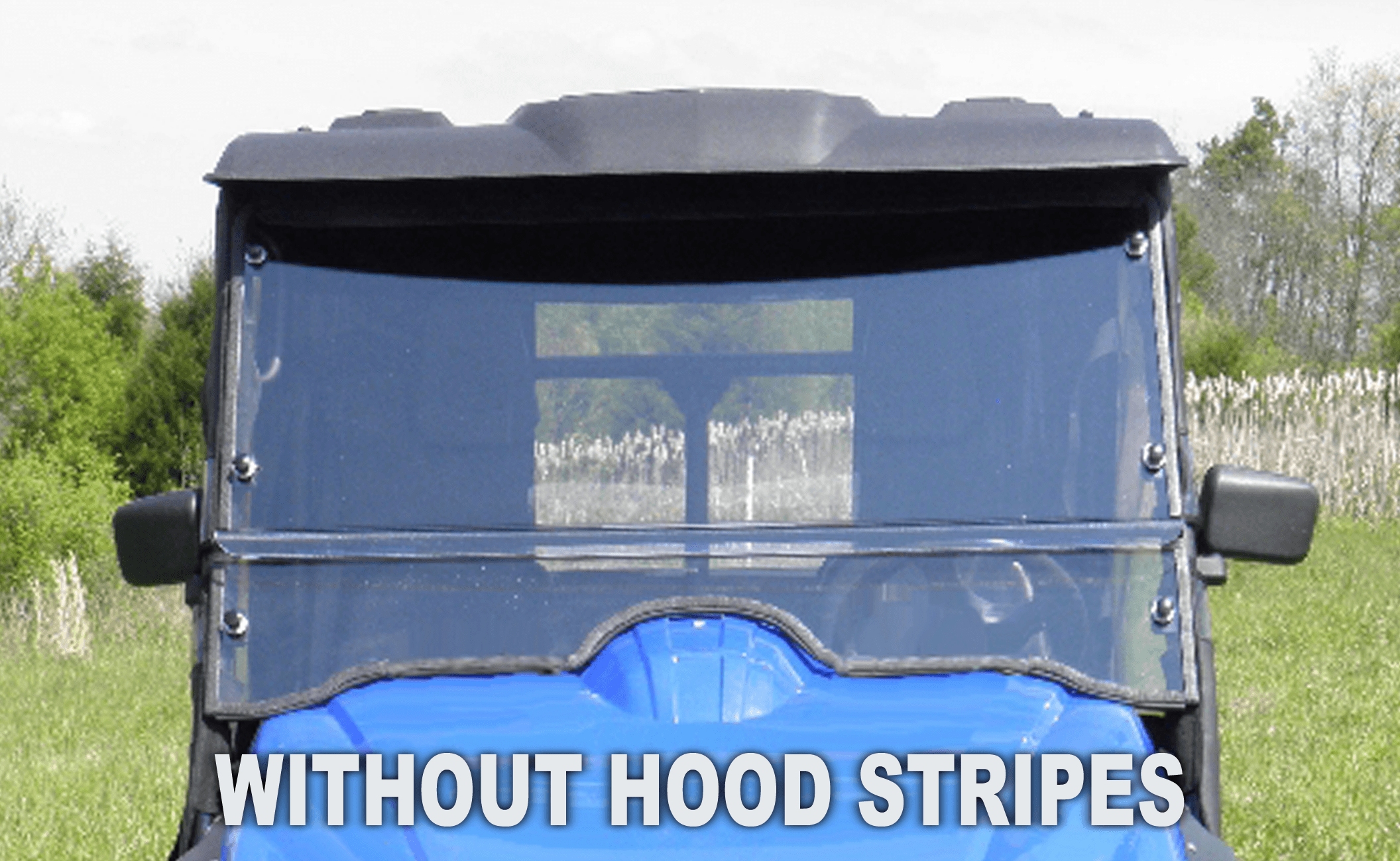 Massimo 500/700 - 2 Pc Vented Windshield