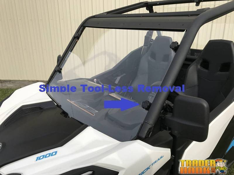 Maverick Trail and Sport Hard Coated Polycarbonate Windshield | UTV ACCESSORIES - Free Shipping