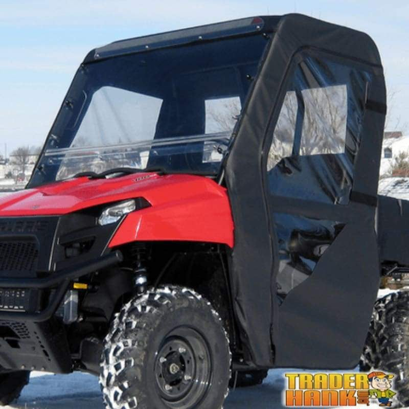 2010-2013 Mid Size Polaris Ranger 500 Full Enclosure with Folding Hard Windshield | UTV ACCESSORIES - Free Shipping