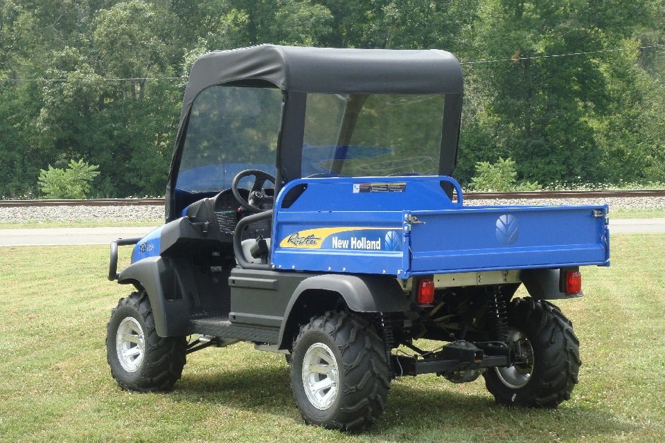 New Holland Rustler 115 - Vinyl Windshield/Top/Rear Combo