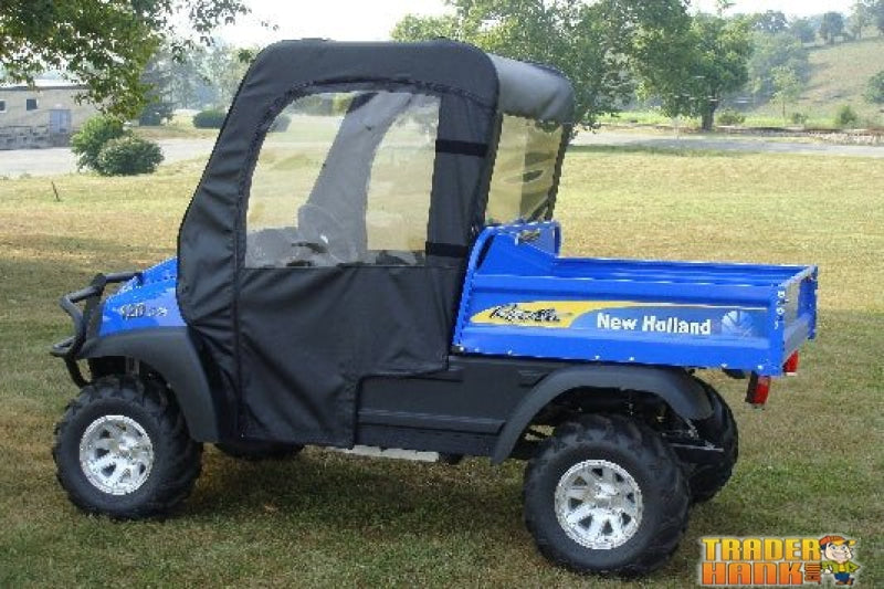 New Holland Rustler 120/125 - Door/Rear Window Combo with Color and Zip Window Options | UTV Accessories - Free shipping