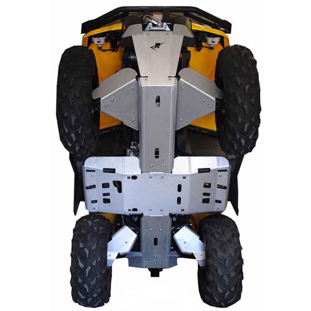 Can-Am Outlander 650 Max/DPS Ricochet 8-Piece Complete Aluminum Skid Plate Set