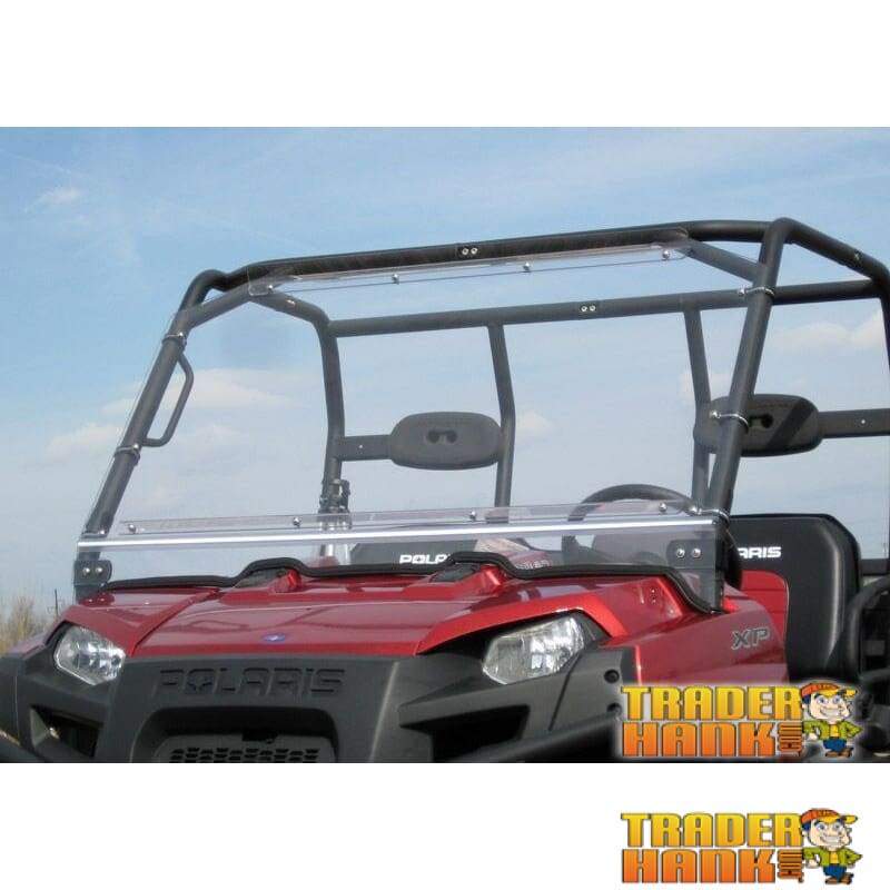 2009-2010 Polaris Ranger Full Size 500 Folding Front Windshield | UTV ACCESSORIES - Free Shipping