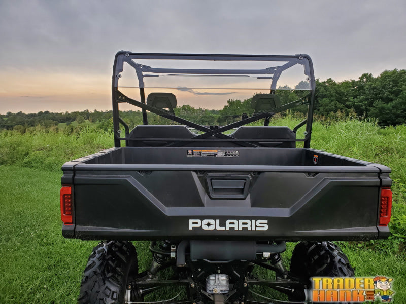 Polaris Full-Size Ranger 2-Seater 500/700/800 - Lexan Back Panel w/Vent Option | UTV Accessories - Free shipping