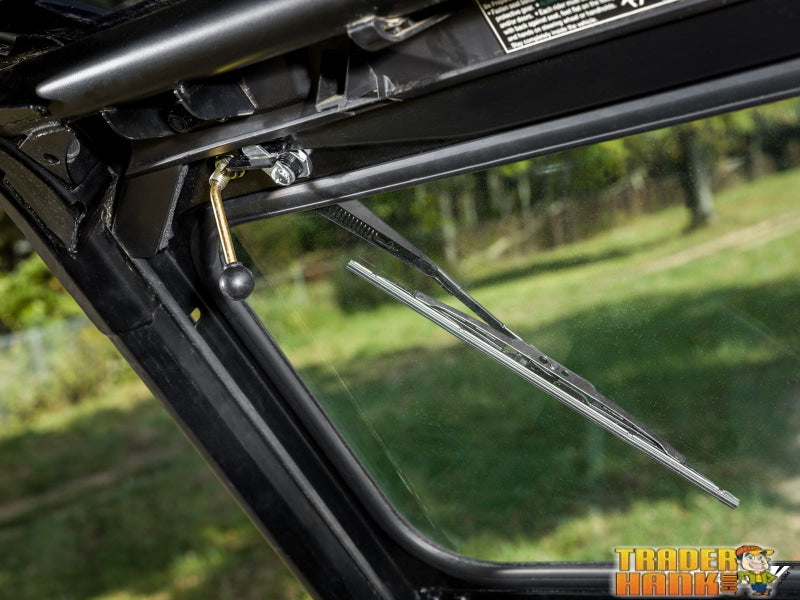 Polaris General 1000 Flip-Down Glass Windshield | UTV Accessories - Free shipping