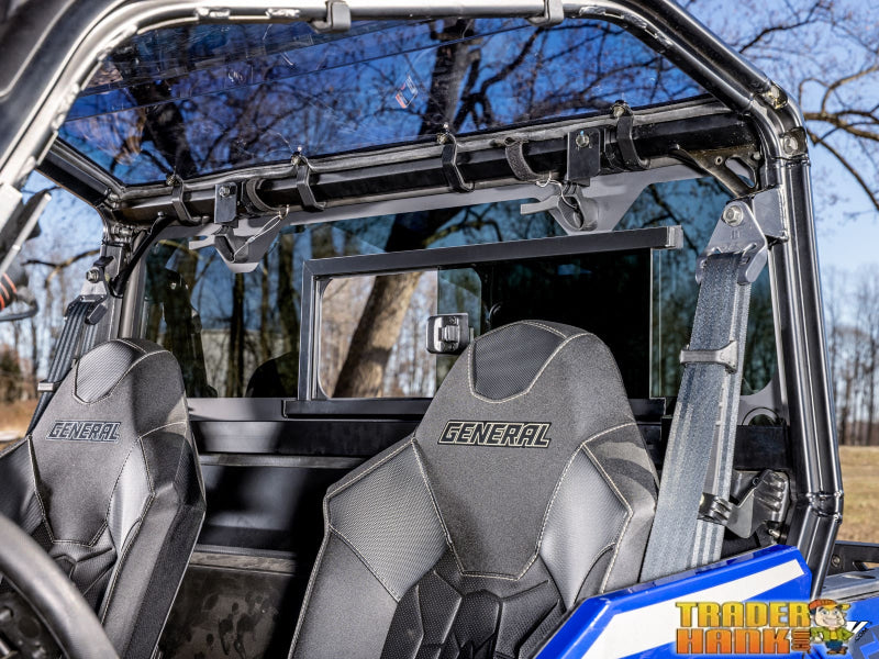 Polaris General 1000 Glass Sliding Rear Windshield | Free shipping