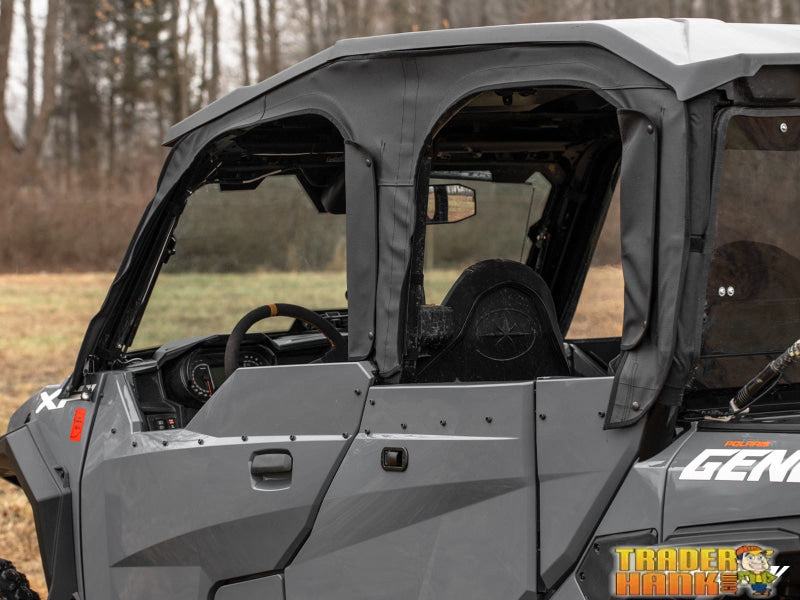 Polaris General 1000 Primal Soft Cab Enclosure Upper Doors | UTV Accessories - Free shipping