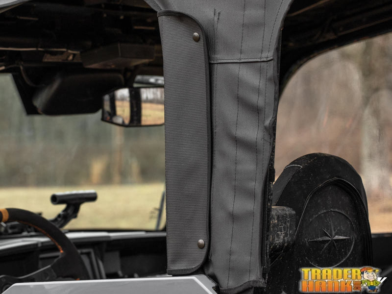 Polaris General 1000 Primal Soft Cab Enclosure Upper Doors | UTV Accessories - Free shipping