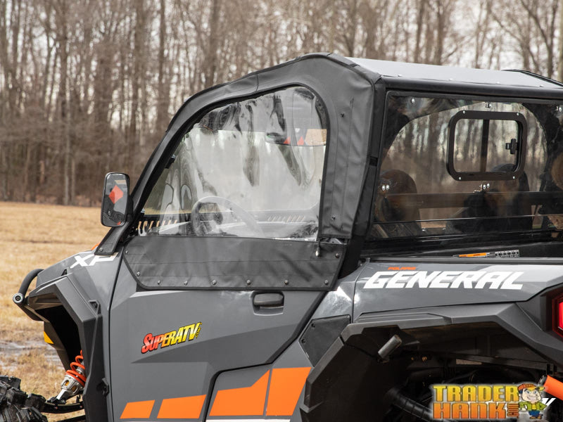 Polaris General 1000 Primal Soft Cab Enclosure Upper Doors | UTV Accessories - Free shipping