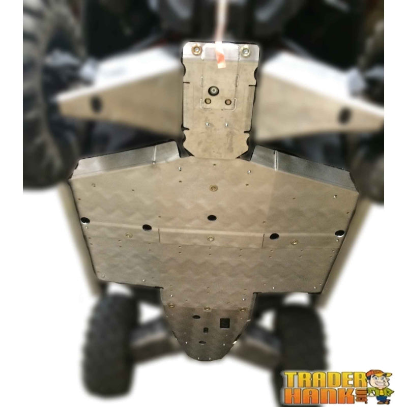 Polaris General 1000 Ricochet 4-Piece Full Frame Skid Plate Set | Free shipping