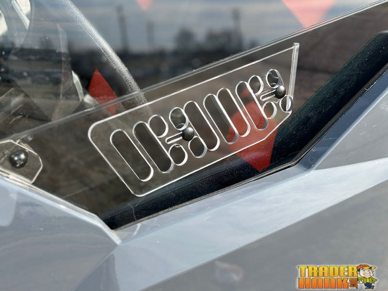 Polaris General - Hard Coated Polycarbonate Upper Doors Kit | UTV Accessories - Free shipping