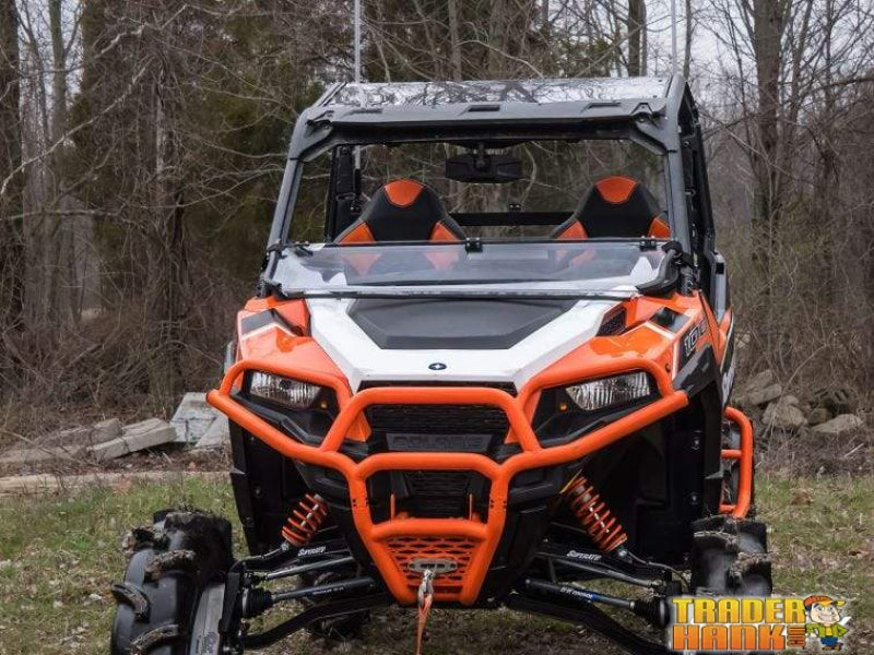Polaris General Scratch Resistant Flip Down Windshield | SUPER ATV WINDSHIELDS - Free Shipping