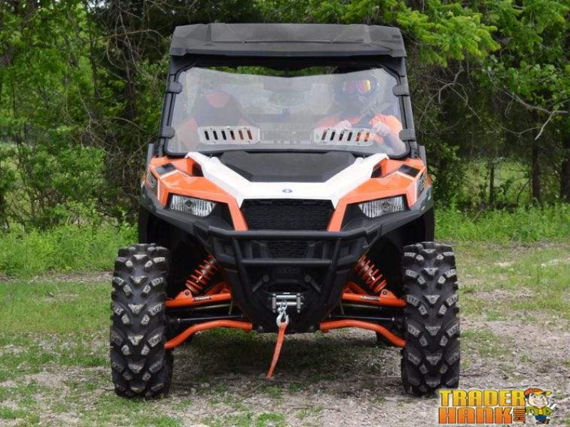 Polaris General Scratch Resistant Vented Full Windshield | SUPER ATV WINDSHIELDS - Free Shipping