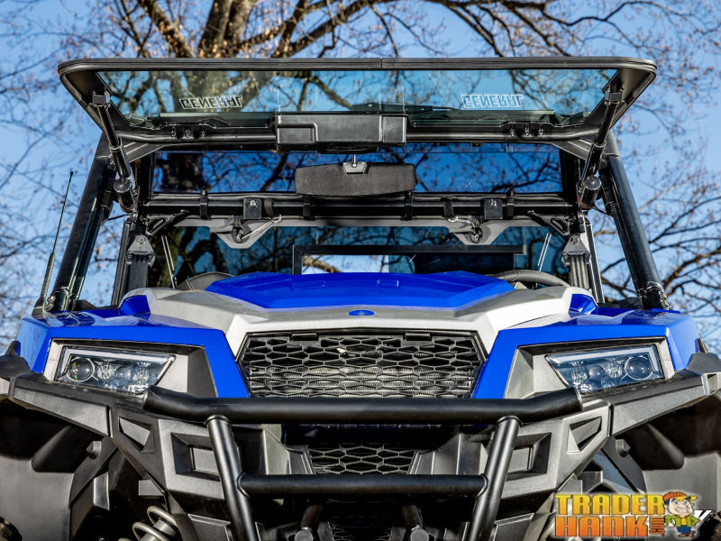 Polaris General XP 1000 MaxDrive Power Flip Glass Windshield | Free shipping
