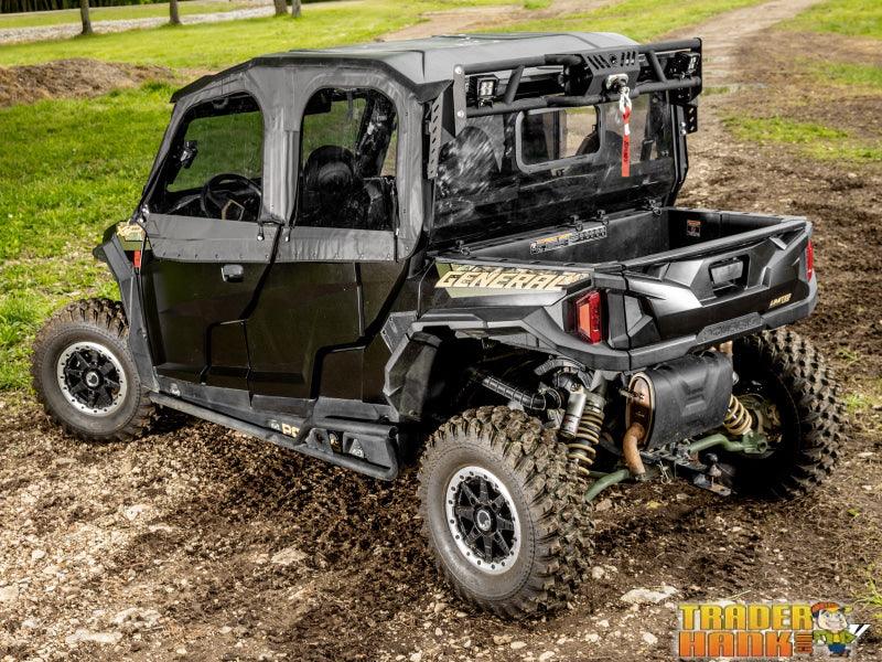 Polaris General XP 1000 Primal Soft Cab Enclosure Upper Doors | UTV Accessories - Free shipping