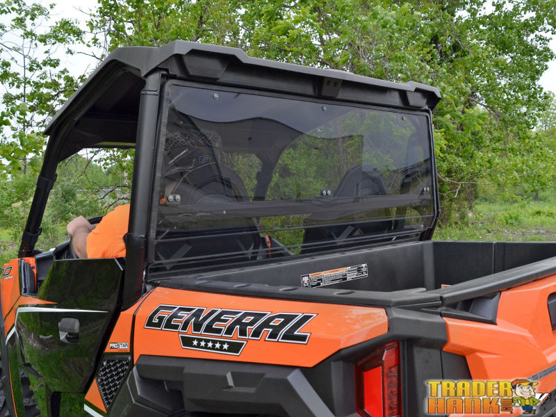 Polaris General XP 1000 Rear Windshield | UTV Accessories - Free shipping