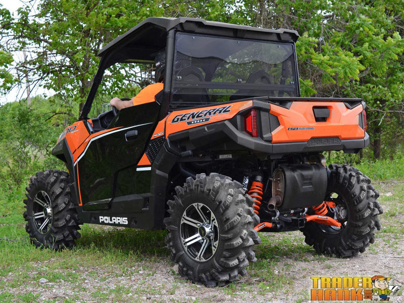 Polaris General XP 1000 Rear Windshield | UTV Accessories - Free shipping