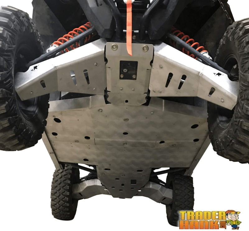 2020-2022 Polaris General XP 1000 Ricochet 10-Piece Complete Skid Plate Set in Aluminum or UHMW | Free shipping
