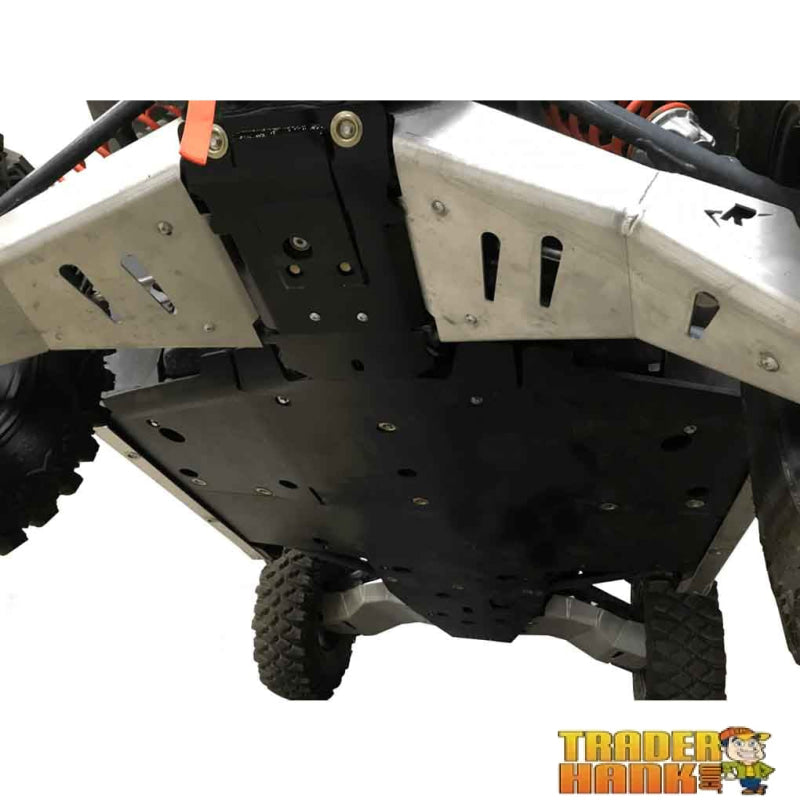 Polaris General XP 1000 Ricochet 10-Piece Complete Skid Plate Set in Aluminum or UHMW | Free shipping