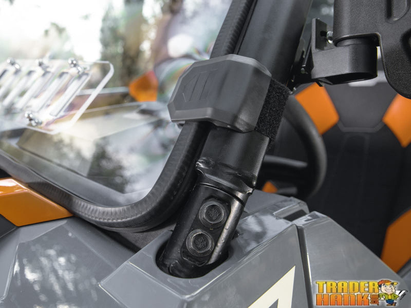 Polaris General XP 1000 Scratch Resistant Vented Full Windshield | Free shipping