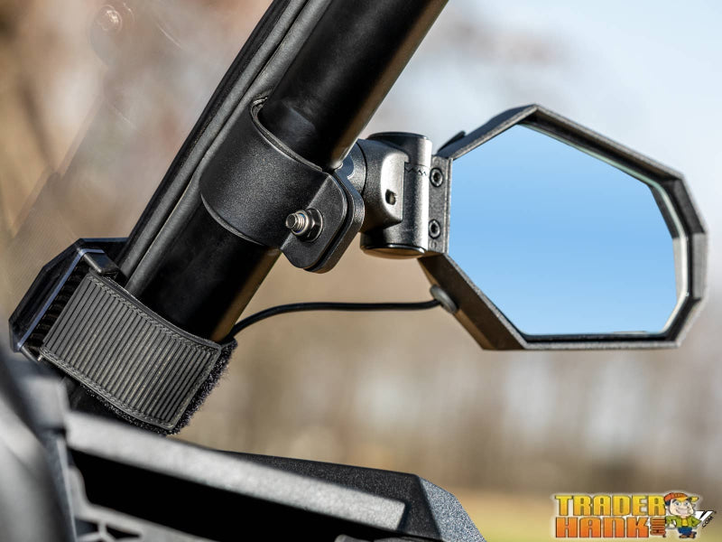 Polaris Lighted Side-View Mirrors | UTV Accessories - Free shipping