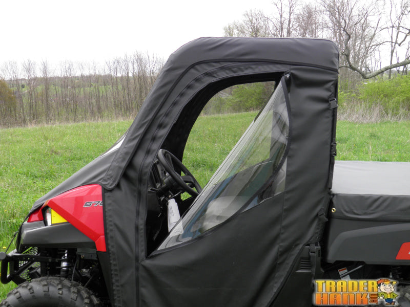 Polaris Mid-Size 570 Ranger 2-Seater - Full Cab Enclosure with Vinyl Windshield | UTV Accessories - Free shipping